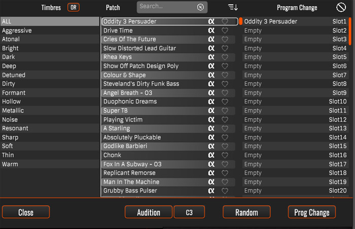 17 prog change
